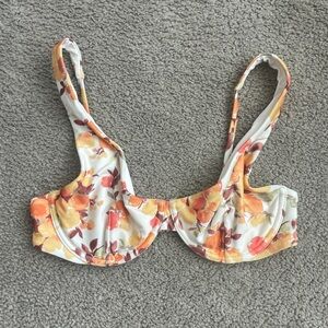 Abercrombie & Fitch Floral Bikini Top